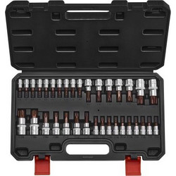 VEVOR Σετ Καρυδάκια Torx 34 Τεμαχίων T6-T70 S2 Ατσάλι PTTT143812TO3PNXZV0