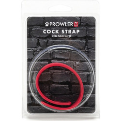 Prowler Silicone Cock Strap Ρυθμιζόμενο Ελαστικό Δαχτυλίδι Πέους Σιλικόνης 2.5cm Κόκκινο