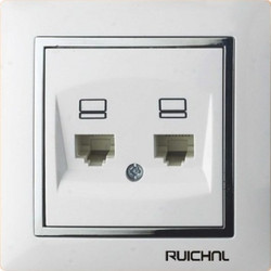 Πρίζα γραμμής δικτύου Ethernet διπλή - RC3616-RJ45 - 674957