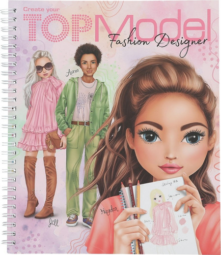 TOPModel - Create Your TOPModel Colouring Book - (413582)