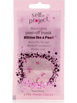 Selfie Project Cleansing Shine Like Pearl Peel-Off Μάσκα Προσώπου για Λάμψη 12ml