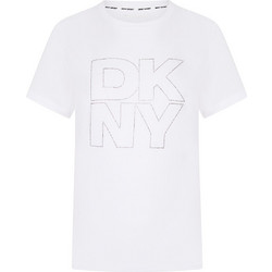 Μπλούζα Κοντομάνικη Dkny DP5T1171-WTL Γυναικείο