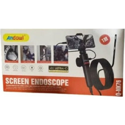 Andowl Ενδοσκόπιο Οθόνης με Κάμερα 4K 1m Καλώδιο και Σύνδεση για Κινητό Q-NK76