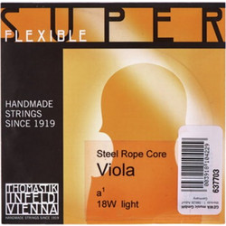 Thomastik-Infeld Super Flexible 18w Σετ 4 Χορδές Βιόλας Chrome Light Tension