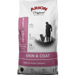 Arion Original Adult Medium Skin & Coat with Salmon 2kg