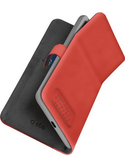 SBS UNIVERSAL BOOK WALLET 170X80mm red
