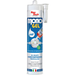 Τζέλ στεγανοποίησης διάφανο σε φυσίγγιο 300ml Monogel1 Ray Tech
