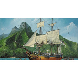 Revell H.M.S Bounty Συναρμολογούμενο Πλαστικό Μοντέλο Καραβιού 1:110