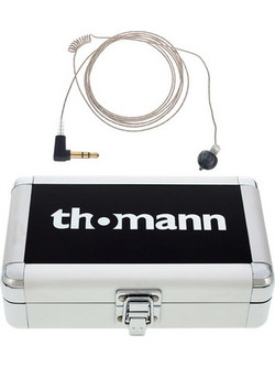 Bubblebee Industries The Sidekick 3 Mono Case Set Transparent Ακουστικό Ψείρα In-Ear Μαύρο