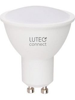 Έξυπνη λάμπα LED GU10 4,7W ρυθμιζόμενο λευκό 2700-6500Κ + RGB Lutec Connect - 1-T8731601316