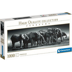 Puzzle Clementoni Panorama High Quality Collection Herd Of Giants 1000 Κομμάτια