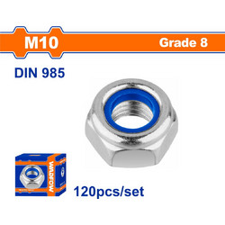WADFOW ΠΑΞΙΜΑΔΙ ΑΣΦΑΛΕΙΑΣ ΓΑΛΒ. DIN985 10mm 120TEM (WMV6510A)