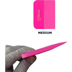 HYPER-FIX ΕΥΚΑΜΠΤΗ ΣΠΑΤΟΥΛΑ ΣΙΛΙΚΟΝΗΣ ΓΙΑ FILM ΚΑΙ TEMPERED GLASS MEDIUM (10x7,5CM) ΡΟΖ