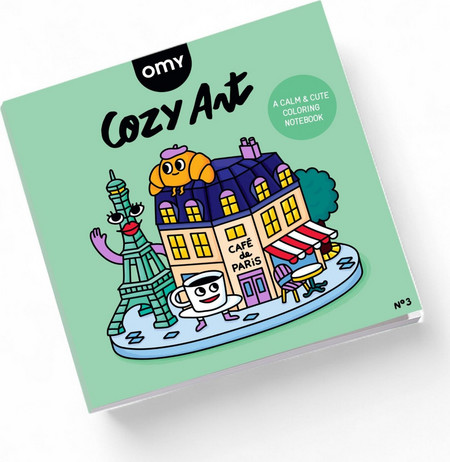 OMY Βιβλίο Ζωγραφικής Cozy Art Paris