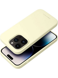 Roar Cloud-Skin Back Cover Light Yellow (iPhone 15 Pro)