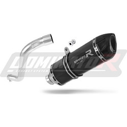 Dominator Τελικό Εξάτμισης για BMW F 650 ST με Σιγαστήρα Black
