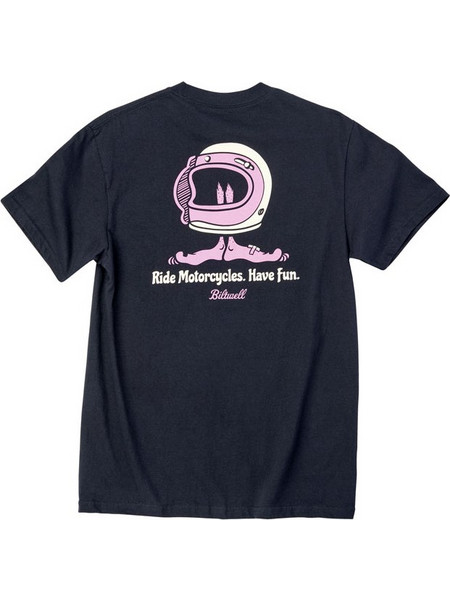 Biltwell Μπλούζα Κοντομάνικη Shorty μαύρη | T-shirt black