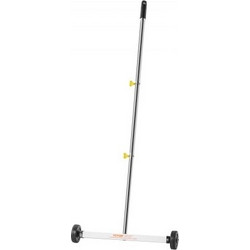 VEVOR Μαγνητική Σκούπα με Ρόδες, 43 cm, 4,5 kg Ικανότητα Φόρτωσης, Ελαφριά Μαγνητική Σκούπα Συλλογής με Ρυθμιζόμενη Λαβή, Συλλογή Καρφιών και Βιδών, Εύκολος Καθαρισμός για Γκαράζ, Έργα Στέγης