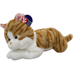 Doly Toys Γάτα Ξαπλωτή Καφέ 35cm 1609735