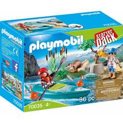 Playmobil Starter Pack Σχολή Κανόε-Καγιάκ για 4+ Ετών 70035