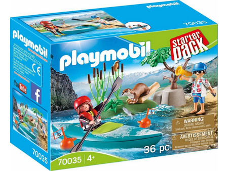 Playmobil Starter Pack Σχολή Κανόε-Καγιάκ για 4+ Ετών 70035
