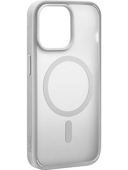 PURO GRADIENT MAG for iPhone 15 Pro Max MagSafe Case Silver