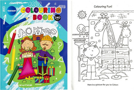 ΒΙΒΛΙΑ ΖΩΓΡΑΦΙΚΗΣ CENTRUM COLOURING BOOK 210x285 (240 σελ.)