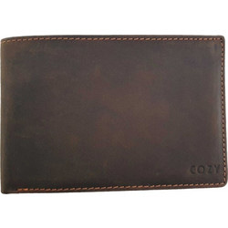 Πορτοφόλι δερμάτινο καφέ cozy 4023 Cozy Wallets