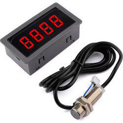 RPM Speed Meter with Hall Proximity Switch Sensor