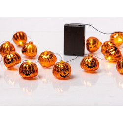 ΣΕΙΡΑ, 20 MINI LED, ΠΟΡΤΟΚΑΛΙ ΚΟΛΟΚΥΘΕΣ HALLOWEEN, ΜΠΑΤΑΡΙΑΣ 3xAA, ΧΡΟΝΟΔΙΑΚΟΠΤΗ, ΜΑΥΡΟ ΧΑΛΚΙΝΟ ΚΑΛΩΔΙΟ, ΘΕΡΜΟ ΛΕΥΚΟ LED ΑΝΑ 10c