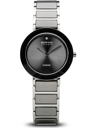 Bering classic Γυναικείο Ρολόι με Ασημί Μεταλλικό Μπρασελέ 11429-CHARITY2