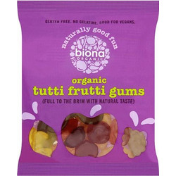 Βιολογικά Ζελεδάκια Tutti Frutti - BIONA - 75gr