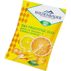 Καραμέλες με Λεμονι και Πορτοκαλι - WIEDENBAUER - 75gr