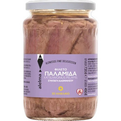Φιλέτα Τόνου (Παλαμίδα) σε ηλιέλαιο - alelma - 720gr
