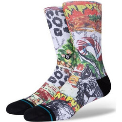 Stance Merry Krampus Ανδρικές Κάλτσες Ψηλές με Σχέδια Πολύχρωμες A555D21MER-WHT