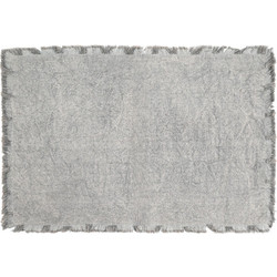Estia ESTIA ΣΟΥΠΛΑ LOOM 33x50cm ΜΕ ΚΡΟΣΣΙΑ ΓΚΡΙ