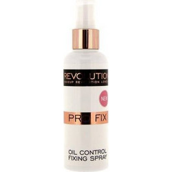Revolution REVOLUTION Oil Control Fixing Spray για Σταθεροποίηση του Μακιγιάζ & Ρύθμισης της Λιπαρότητας, 100ml