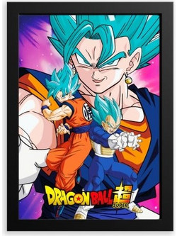 DRAGON BALL SUPER - Framed LED Print 28x20x5cm