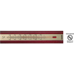 Θερμόμετρο Τοίχου - Ξύλινο 40x200 mm 95321 MAURER