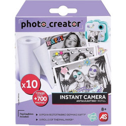 Φωτογραφικό Χαρτί Photo Creator Instant Camera 10 Ρολά 1863-70605