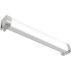 Spotlight Φωτιστικό Μπάνιου Led 10W 4000K Μεταλλικό Χρώμιο 38 Εκ