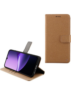 Volte-Tel Allure Magnet Book Stand Clip Θήκη Gold (Xiaomi Redmi 15C 5G 6.9in)