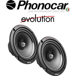 Phonocar 02625 Σετ Ηχεία Αυτοκινήτου 6.5" Woofer 70W RMS