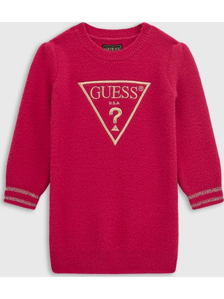 Guess Φόρεμα Furry Sweater Dress K4BK02Z3220 ΜΠΟΡΝΤΩ K4BK02Z3220-G6M6 Μπορντό Κορίτσι