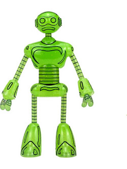 Neca Teenage Mutant Ninja Turtles Mirage Comics Transmat Fugitoid GID 18cm