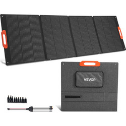 VEVOR Ηλιακό Πάνελ 300W Monocrystalline 23% Απόδοση με MC4 & 10-σε-1 DC Αντάπτορες IP67 Αδιάβροχο BXZDTYNB13007VS7E001V2