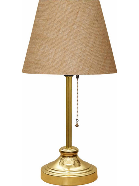 HomeMarkt HM7591.01 Πορτατίφ LED Μπεζ Χρυσό Φ22xΥ45cm
