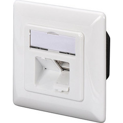 ΠΡΙΖΑ ΕΠΙΤΟΙΧΙΑ STP 2*RJ45 CAT6a (DN-9007-S-1)