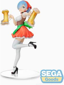 SEGA Re Zero Starting Life In Another World Rem Oktoberfest 21cm