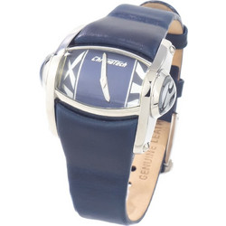 Chronotech Γυναικείο Ρολόι με Μπλε Δερμάτινο Λουράκι CT7681L-03
